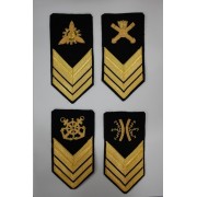 Gradi (paio)  per uniforme ordinaria invernale (O.I.) da 2° capo della Marina Militare Italiana (tutte le categorie)